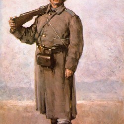 The soldier for freedom
